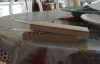 log March 2013 -- my fixture for making roof tiles