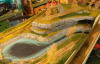 013  -- the pond has reach it´s desired depth. To much light blue, but to late now.