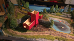 Finished railyard and started on the mine buildings.