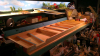 2420  -- frame in place, well for the river bed to the left