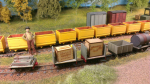 This is almost all I have in Gn15. Most of these were first meant for the ´Laurel Creek Mine´ but that layout stalled on the way before it got finished.