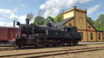 On Saturday we did walk around in Nora city. Both window shopping and checking the trains of course..