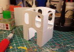 Started with the Avesta loco from ÖSLJ today. Can´t do much more with the Woolwich loco until I have the chassis, so I took this smaller project inbetween. The cab took about four hours to build including making the drawings and cut out the pieces. ...