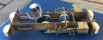 Finally the chassis from Bernard Snoodyk in AU arrived this week. Now the show can start. With the help of the cutter I will a build a Woolwich loco on the first chassis. What to be with the second chassis is not decided yet.