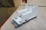 Second, the left side is up. Next step is the boiler made of a curtain rod.