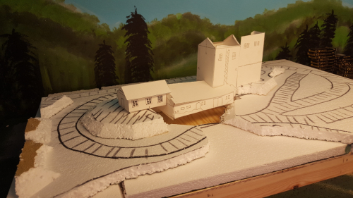 193254  -- mockup building in place