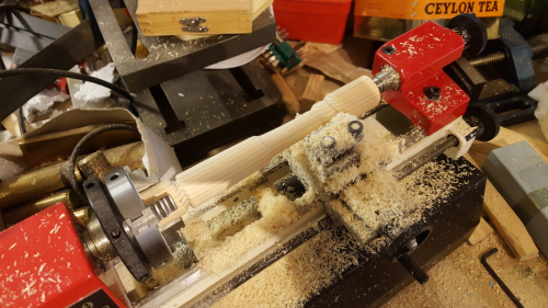 131925  -- second try in the lathe