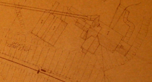 station trackplan, enlarged  -- at right you clearly see the cableway station from above
