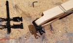 My order with Kadee H0n3 couplers arrived this week. I wanted something to compare the ZamZoodled couplers with. Assembled first four of them today. Accept for the tiny spring in the middle rather easy to assemble, spite it´s size.... Made a new tool....