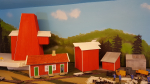 What I did this evening is no different from yesterday, painted windows and added iron sheets to the roofs. What´s new is the light in the pictures. At least some of us buy a new loco to our railway now and then, I put the same amount (about 120 ....