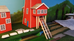 Started on the hoist this evening, the last thing to do on the headframe building.