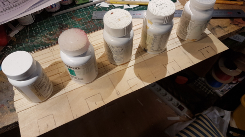  201509  -- a total of five bins are marked out