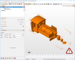 Learned a few new tricks with the Netfabb program today! Netfabb client exist as Free-Trial and Student version for 3 years. I use it for testing my stl files before upload to Shapeways. These two images shows before and after I tried the wall thickn....