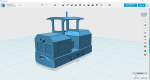 This is a freelance model of a small diesel loco. Available in 1/45, 1/35 and 1/24 scale.  Made to fit the Piko 47305 TT loco  (if you choose 0 scale..).