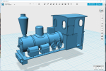 Complete body for an O&K loco. 0 scale version is adapted for a ROCO 36004 TT loco.,