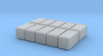 My first 3D model, a modest little box..