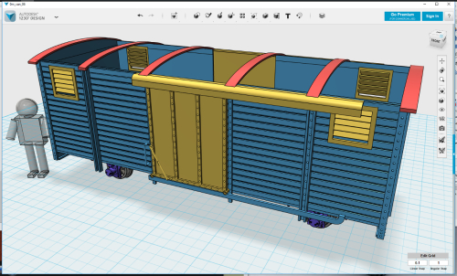 3D model during build 