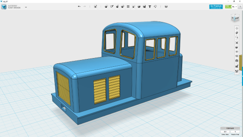 3D model during build 