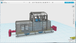 Freelance model of the swedish Z4p locomotor. Same as before but adapted for a chassi with size 75 * 20mm. Intended for 0m (22.4mm) track, but works for gauges from 16.5mm and up.