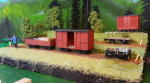 Started assembling a few wagons this evening.