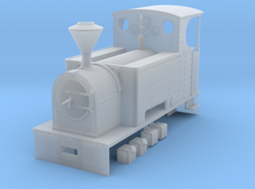 Version 2 Shapeways (with open cab in the back) 
