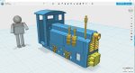 Meant for 12 or 14mm gauge, but since 18mm inside a 16.5mm motor bogie could - in theory, fit inside to. Needs couplers to complete. Both original couplers and adapted for kadee exist.