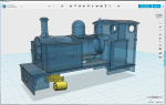 Big day today! All RAR steam locomotives now has latest cylinders included and also uploaded to Shapeways. That finishes this adventure. Ian Bull has teased me with a wonderful picture of the Coehorn loco, which I also started but not sure yet when it wil