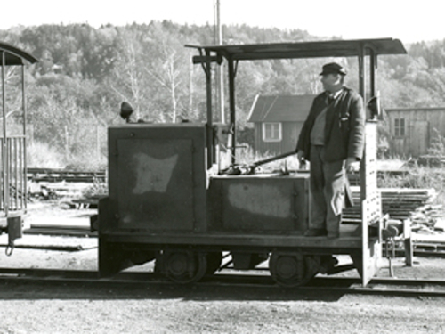 Loco 4  at Munkedal Railway