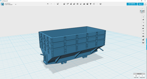 coal wagon   -- ready for SW