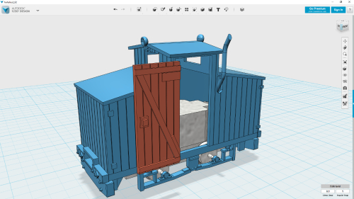 3D model  -- ready for SW