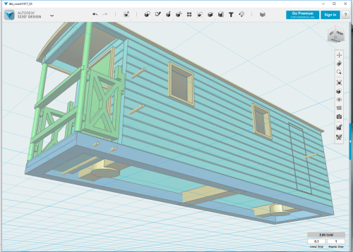 3D model  