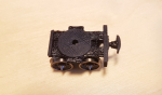 First batch of the final bogies was printed this morning. This time I got them right !! Wheels can now be both mounted and unmounted easily. A lick of paint plus another 4 pairs is next.