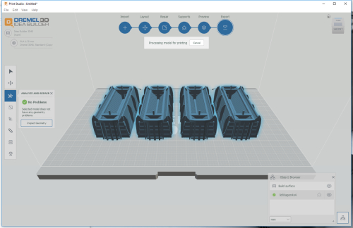 404  -- inside Print Studio, the slicing program