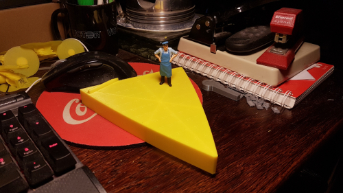 102444  -- that is one big piece of cheese ! ...