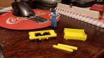 The monitor is still on, but first I got further problems, this time with the print bed cover and second, the printer has been occupied with vents and hull pieces for over 2 weeks, I wanted to do something else for a change.. So here is first wagon in ...