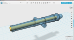 The barrel and all middle pieces are now done.