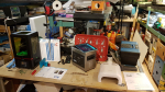 Did unpack my resin printer which arrived last week!  Only remaining now is to build a lightbox for the UV lamp, then I can fire up my first print! Note the food trays in the background with Santa´s on. Bought them many years ago on a OneEuro store for..