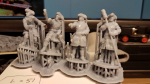 They are not perfect, but I now got my first really good print! Really needed this after all the hopes and emotions involved in this new adventure of mine, resin printing. Right after I started printing the howitzer carriage. Should be ready tomorrow. Wil