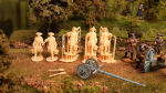 Latest new carolean figure from DigitalSculpt carrying bucket and a rammer.