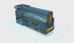 Haven´t touched this project since February this year. Finished it today, but in 1/40 scale for 12mm gauge (H0m) tracks (as in 500mm gauge in real life). It is printing now, more pics when done. It is now adapted for a Halling 12mm gauge motor bogie.