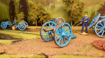 The 1816 swedish field cannon is done and painted. Had some odd experiences with matt varnish this time. Last 1:20 figures got really shiny from 
