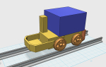 Mark at LocosNStuff is working fast! I am not even done with my new battery locomotive before he sends me pics of the motor chassis I ordered.