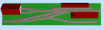 The LGB layout is now history and a new world opens up! This afternoon I was at the lumber yard and bought some 21 * 69 mm boards to make a wooden frame of.  Since I bought the Bachmann On30 trains in September I have been thinking further on this the new