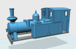 Finished the Tallås loco today, see below. What remains is making sure it fits a Fleishmann MagicTrain steam loco chassis. I have at least 5 or 6 of them in a box somewhere, but spend hours looking for them today -- with no luck. I had better luck on....