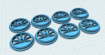 Made below drawing for the driving wheels today. These exact wheels does not exist today, either with correct diameter or same number of spokes. So I decided to make them myself. There is several ways to go.