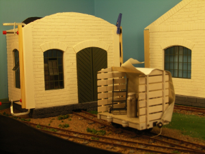 This month I got ahead with my factory fronts.