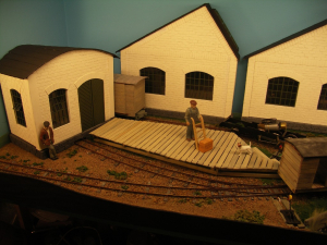 This month I almost finished my factory fronts, only details remains.