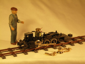 On this page I will present my locos. At the moment there is only one RTR and numerous motor chassis who hasn´t leaved that state..