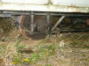 Pict8860 -- Ore wagon, closeup wheel arrangement.