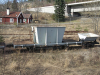 Pict1282 -- Home built gravel wagon on an old flat.